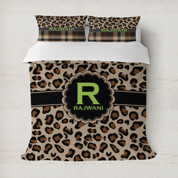 Granite Leopard Duvet Cover Set - Full / Queen (Personalized)