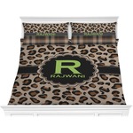 Granite Leopard Comforter Set - King (Personalized)