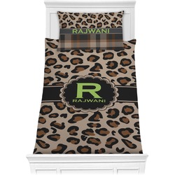 Granite Leopard Comforter Set - Twin XL (Personalized)