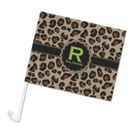 Granite Leopard Car Flag (Personalized)