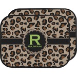 Granite Leopard Car Floor Mats (Back Seat) (Personalized)