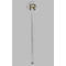 Granite Leopard Clear Plastic 7" Stir Stick - Round - Single Stick