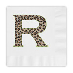 Granite Leopard Embossed Decorative Napkins (Personalized)