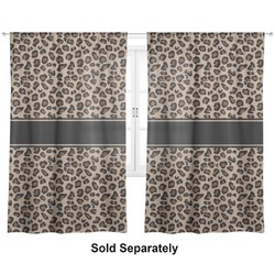 Granite Leopard Curtain Panel - Custom Size