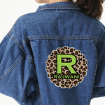 Granite Leopard Large Custom Shape Patch - 2XL (Personalized)