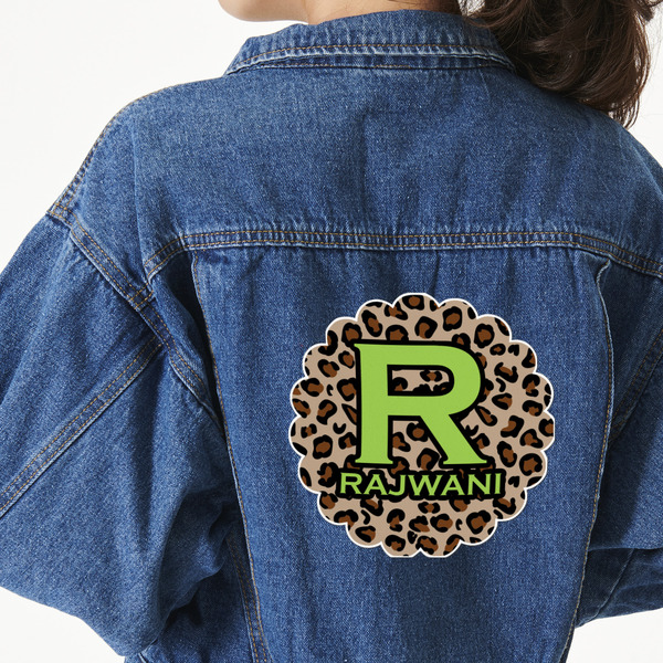 Custom Granite Leopard Large Custom Shape Patch - 2XL (Personalized)