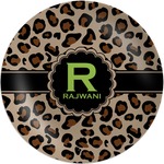 Granite Leopard Melamine Plate (Personalized)