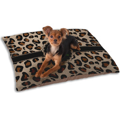 Granite Leopard Dog Bed - Small w/ Name and Initial