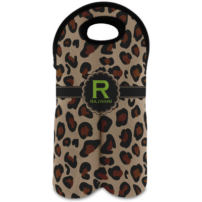 leopard wine bag