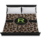 Granite Leopard Duvet Cover - King - On Bed - No Prop