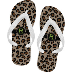 Granite Leopard Flip Flops - XSmall (Personalized)