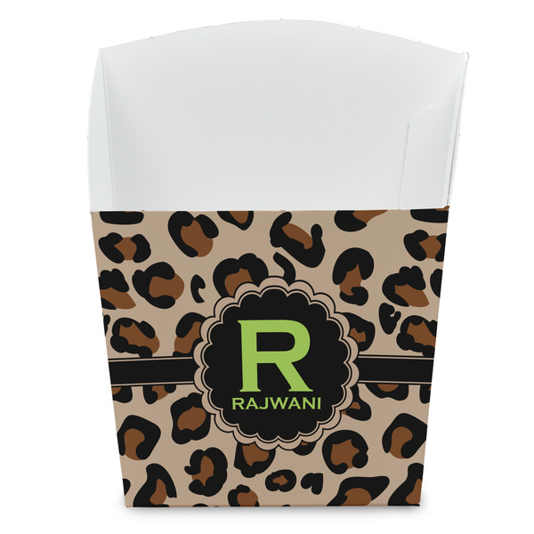 Custom Granite Leopard French Fry Favor Boxes (Personalized)