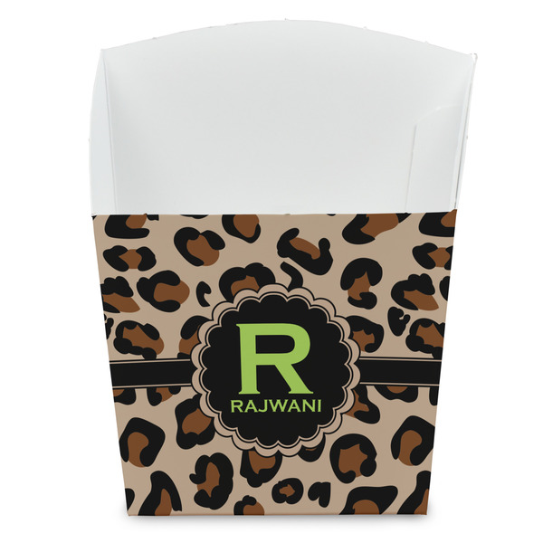 Custom Granite Leopard French Fry Favor Boxes (Personalized)