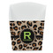 Granite Leopard French Fry Favor Box - Front View