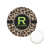 Granite Leopard Printed Cookie Topper - 1.25" (Personalized)