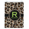 Granite Leopard Jewelry Gift Bag - Matte - Front