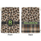 Granite Leopard Large Laundry Bag - Front & Back View