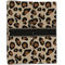 Granite Leopard Linen Placemat - Folded Half (double sided)