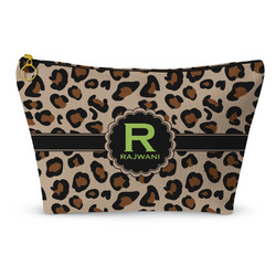 Granite Leopard Makeup Bag - Large - 12.5"x7" (Personalized)