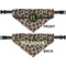 Granite Leopard Medium Dog Bandana Approval