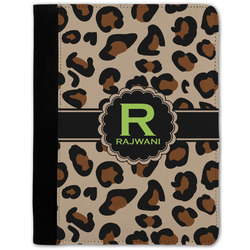 Granite Leopard Notebook Padfolio - Medium w/ Name and Initial