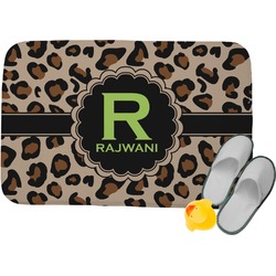 Granite Leopard Memory Foam Bath Mat (Personalized)