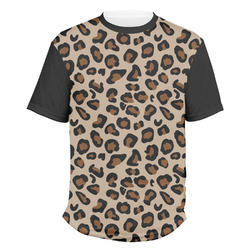 Granite Leopard Men's Crew T-Shirt - Medium