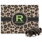 Granite Leopard Microfleece Dog Blanket - Large