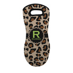 Granite Leopard Neoprene Oven Mitt w/ Name and Initial