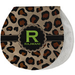 Granite Leopard Burp Pad - Velour w/ Name and Initial