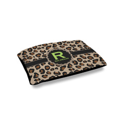 Granite Leopard Outdoor Dog Bed - Small (Personalized)