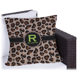 Granite Leopard Outdoor Pillow - 16" (Personalized)