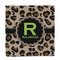 Granite Leopard Party Favor Gift Bag - Matte - Front