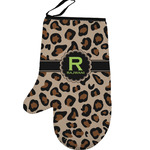 Granite Leopard Left Oven Mitt (Personalized)