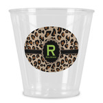 Granite Leopard Plastic Shot Glass (Personalized)