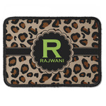 Granite Leopard Iron On Rectangle Patch w/ Name and Initial