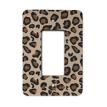 Granite Leopard Rocker Style Light Switch Cover - Single Switch