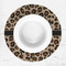 Granite Leopard Round Linen Placemats - LIFESTYLE (single)