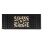 Granite Leopard Rubber Bar Mat (Personalized)