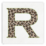 Granite Leopard Paper Dinner Napkins (Personalized)