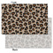 Granite Leopard Tissue Paper - Lightweight - Small - Front & Back