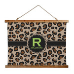 Granite Leopard Wall Hanging Tapestry - Wide (Personalized)