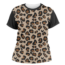 Granite Leopard Women's Crew T-Shirt - Medium