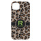 Granite Leopard iPhone 14 Plus Case - Back