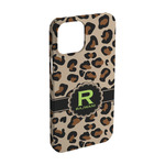 Granite Leopard iPhone Case - Plastic - iPhone 15 (Personalized)