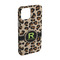 Granite Leopard iPhone 15 Case - Angle