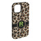 Granite Leopard iPhone 15 Plus Tough Case - Angle