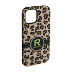 Granite Leopard iPhone Case - Rubber Lined - iPhone 15 Pro (Personalized)