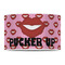 Lips (Pucker Up) 12" Drum Lampshade - FRONT (Poly Film)