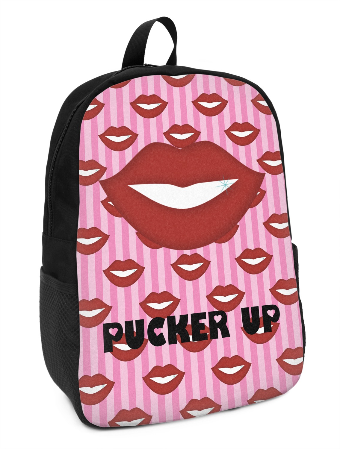 Custom Lips (Pucker Up) Kids Backpack | YouCustomizeIt